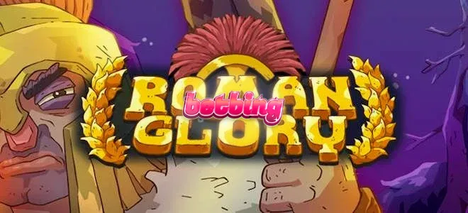 Cena épica de soldados romanos em um slot temático de alta qualidade